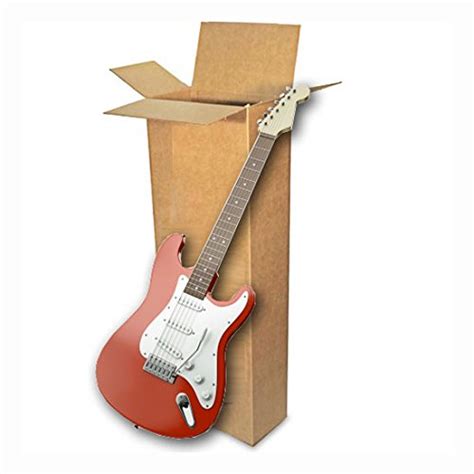 18 x 6 x 45 electric guitar corrugated box|18 x 6 x 45 Inches, Electric Guitar Shipping Moving Corrugated .